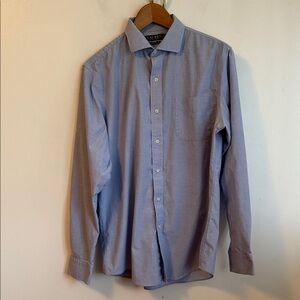 Preowned men’s  16 1/2 Blue Lauren Ralph Lauren Black Label button down shirt.